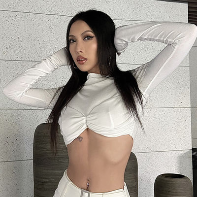 Tek çizgi boyun seksi sıkı gömlekler uzun kollu katı renk beyaz yontulmuş tişört