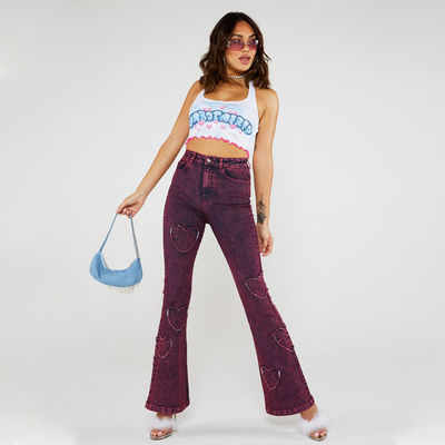 Yeni kadınların özel dalgalı kenarlı dantel halter harf basılı küçük yelek